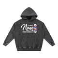Snow Wash Fleece Oversize Hoodie