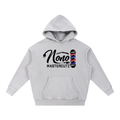 Snow Wash Fleece Oversize Hoodie